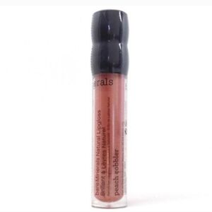 🌟🧚‍♀️PEACH COBBLER BareMinerals RARE 100% Natural Lip Gloss NWT